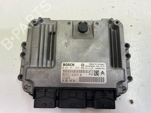 Used Engine control unit (ECU) PEUGEOT 407 (6D_) 1.6 HDi 110 (6D9HZC, 6D9HYC) (109 hp) 18134439