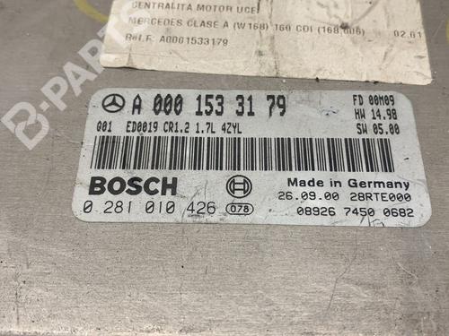 Engine control unit (ECU) MERCEDES-BENZ A-CLASS (W168) A 160 CDI (168.006) | BP11001490M57 