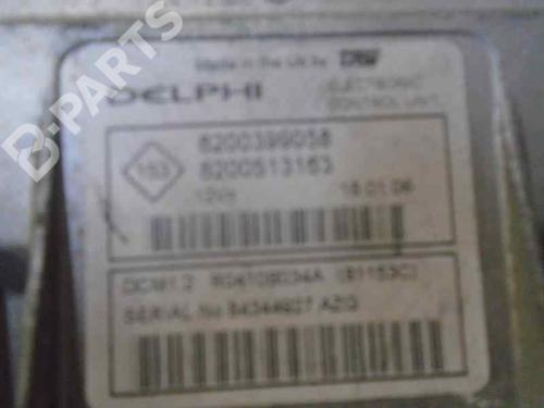 Engine control unit (ECU) RENAULT CLIO III (BR0/1, CR0/1) 1.5 dCi (BR17, CR17) | BP11000396M57 