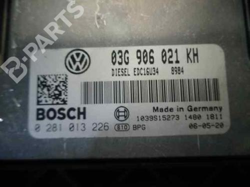 Engine control unit (ECU) VW GOLF V (1K1)  | BP10998488M57 