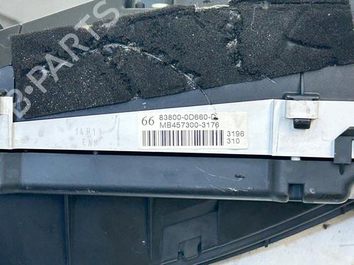 Instrument cluster TOYOTA YARIS (_P9_)  | BP25902596C47 