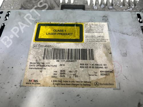 Radio MERCEDES-BENZ SPRINTER 3,5-t Van (B907, B910) 316 CDI RWD (907.631, 907.633, 907.635, 907.637) | BP20983333E6 