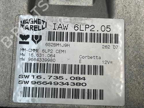 Engine control unit (ECU) CITROËN C4 I (LC_) 1.4 16V | BP21095347M57 