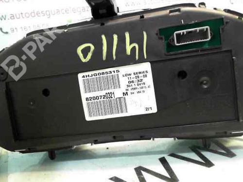 Instrument cluster RENAULT MEGANE II (BM0/1_, CM0/1_) 1.5 dCi (BM1E, CM1E) | BP11003040C47 