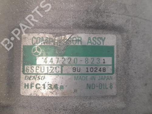 AC compressor MERCEDES-BENZ A-CLASS (W168) A 190 (168.032, 168.132) | BP19107458M34 