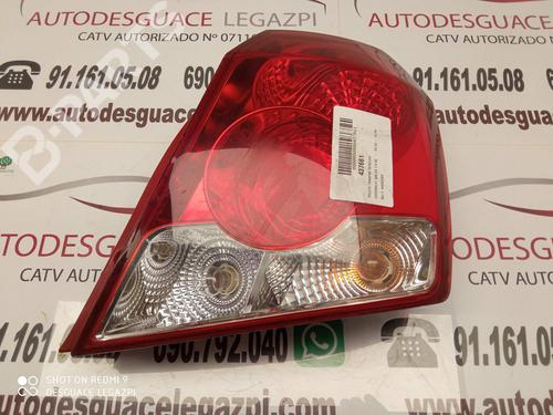 Used Right taillight CHEVROLET AVEO / KALOS Hatchback (T200) 1.4 16V (94 hp) 11006356