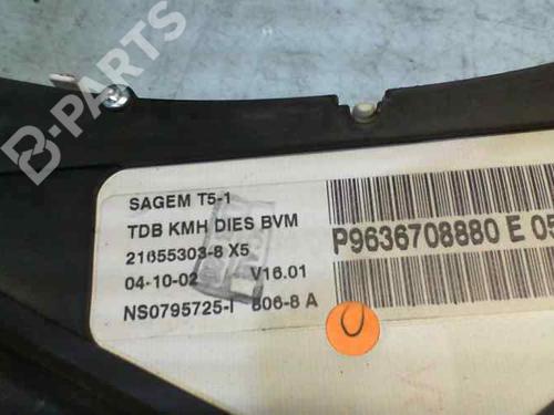 Instrument cluster PEUGEOT 307 Break (3E) 2.0 HDI 110 | BP11004951C47 