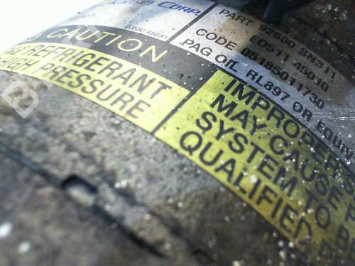 AC compressor NISSAN ALMERA TINO (V10) 2.2 dCi | BP11005811M34 