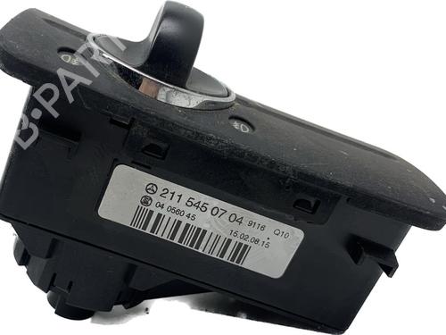 Headlight switch MERCEDES-BENZ E-CLASS (W211) E 320 CDI (211.022) | BP11009320I24 