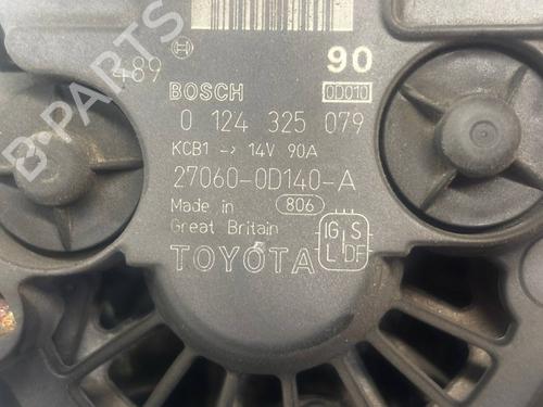Alternator TOYOTA AVENSIS Saloon (_T25_) 1.8 VVT-i (ZZT251_, ZZT251R) | BP28380161M7