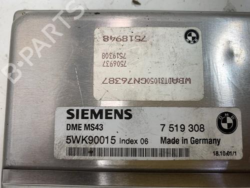Used Engine control unit (ECU) BMW 5 (E39) 525 i (192 hp) 10997516