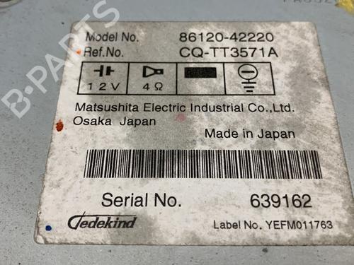Radio TOYOTA RAV 4 III (_A3_) 2.2 D 4WD (ALA30_, ALA30R) | BP13376350E6 
