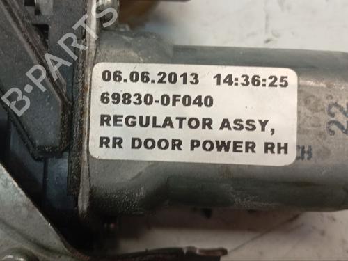 Rear right window mechanism TOYOTA VERSO (_R2_) 2.0 D-4D (AUR20_, AUR20R) | BP29504750C25 
