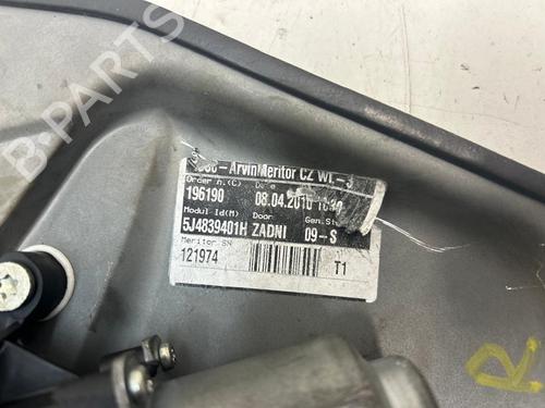 Rudehejsemekanisme venstre bagtil SKODA FABIA II (542)  | BP29726708C24