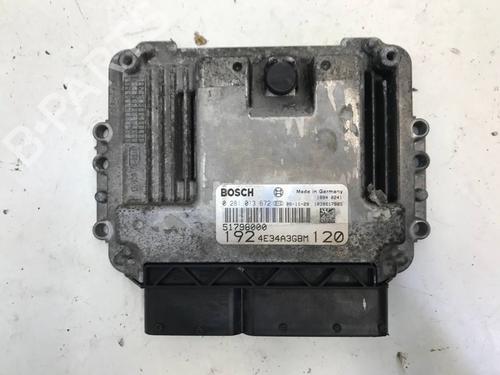 Engine control unit (ECU) FIAT STILO (192_) 1.9 D Multijet | BP25266524M57 
