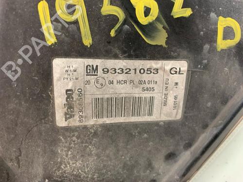 Højre forlygte OPEL MERIVA A MPV (X03) 1.6 16V (E75) | BP15824108C29 