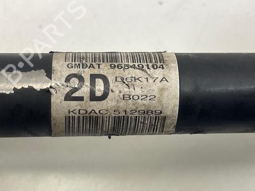 Right front driveshaft CHEVROLET LACETTI (J200) 1.6 | BP18918128M39