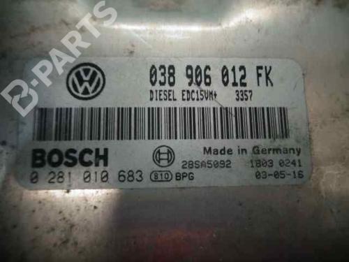 Engine control unit (ECU) SEAT TOLEDO II (1M2) 1.9 TDI | BP10996602M57 