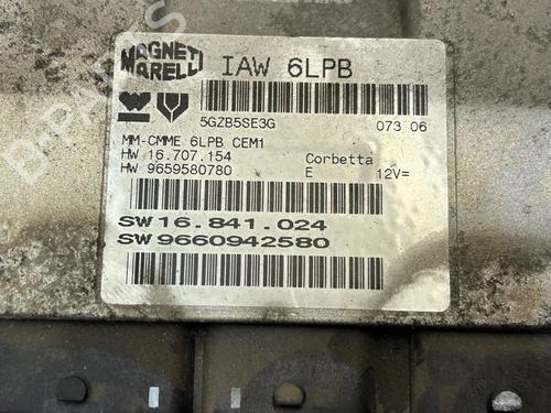 Engine control unit (ECU) PEUGEOT 407 (6D_)  | BP24128092M57 