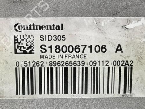 Engine control unit (ECU) RENAULT MEGANE III Hatchback (BZ0/1_, B3_) 1.5 dCi (BZ09, BZ0D, BZ1W, BZ29, BZ14) | BP15557781M57 