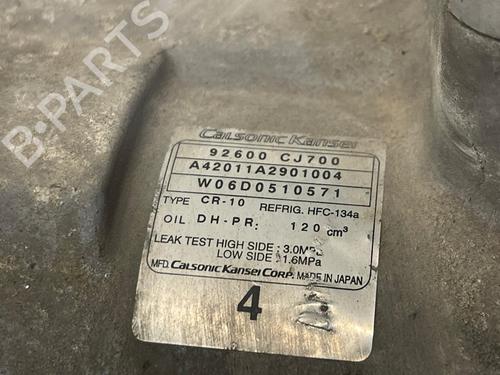 AC compressor NISSAN NOTE (E11, NE11) 1.6 | BP20487087M34 