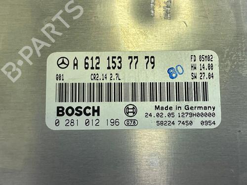 Engine control unit (ECU) MERCEDES-BENZ CLK (C209) CLK 270 CDI (209.316) | BP19107160M57 