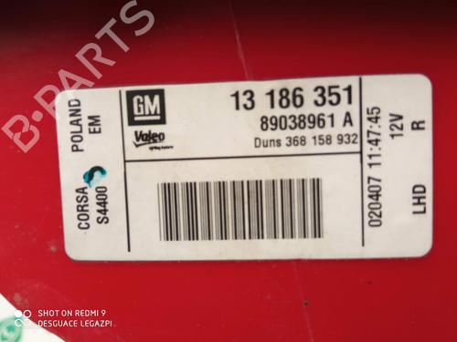 Right taillight OPEL CORSA D (S07) 1.4 (L08, L68) | BP11005782C35 