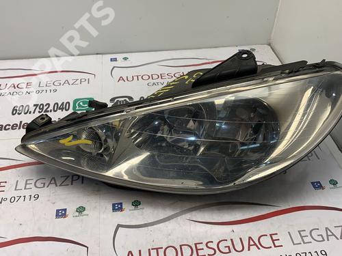 Used Left headlight PEUGEOT 206 Hatchback (2A/C) 1.4 HDi eco 70 (68 hp) 11008097