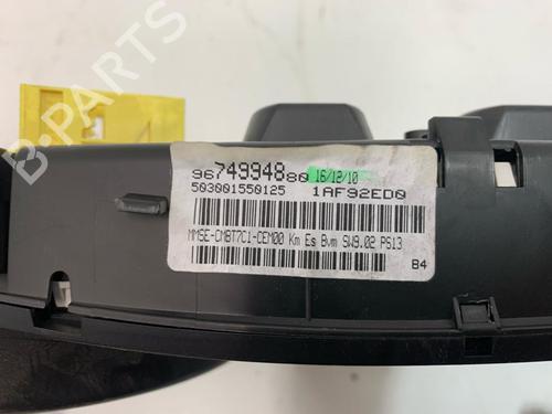 Instrument cluster PEUGEOT 308 SW I (4E_, 4H_) 1.6 16V | BP15725993C47 