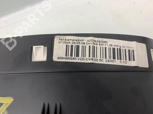 Instrument cluster PEUGEOT 407 (6D_) 1.6 HDi 110 (6D9HZC, 6D9HYC) | BP11376703C47 