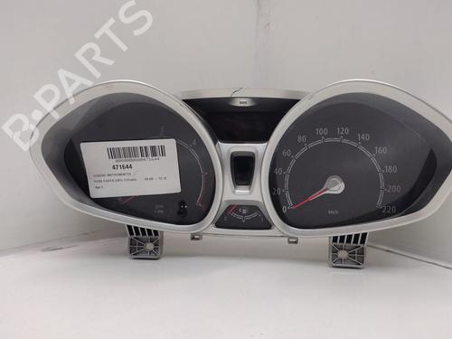 Used Instrument cluster FORD FIESTA VI (CB1, CCN) 1.6 TDCi (90 hp) 12434425