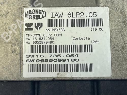 Engine control unit (ECU) CITROËN C4 I (LC_)  | BP18245195M57 