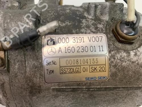 Used AC compressor SMART CITY-COUPE (450) 0.6 (S1CLA1, 450.341) (55 hp) 15054789