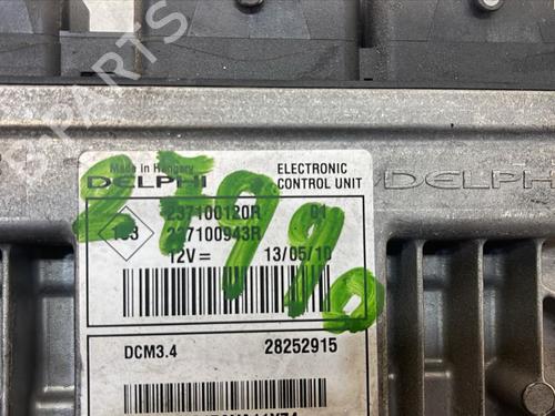 Engine control unit (ECU) RENAULT MEGANE III Hatchback (BZ0/1_, B3_) 1.6 16V (BZ0H) | BP29916765M57