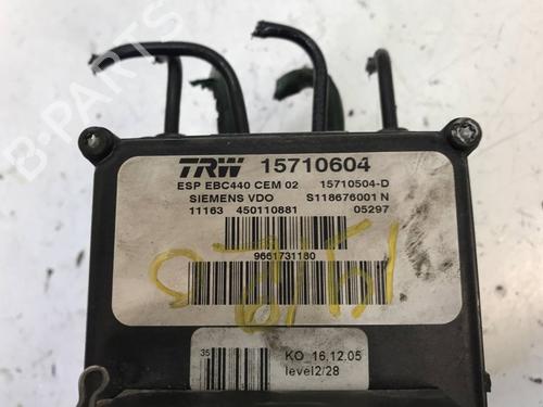 ABS pump PEUGEOT 407 (6D_)  | BP27385963M43 