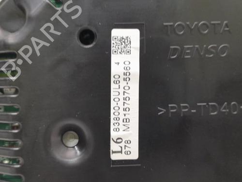 Instrument cluster TOYOTA YARIS (_P13_) 1.5 Hybrid (NHP130_, NHP130) | BP11807791C47 