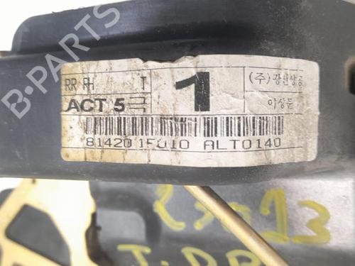 Rear right lock KIA SPORTAGE II (JE_, KM_) 2.0 CRDi 4WD | BP19107266C99