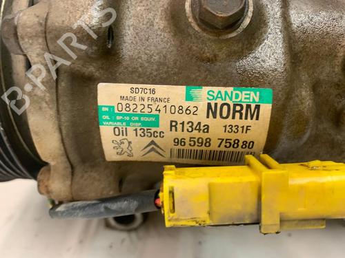 AC compressor CITROËN BERLINGO MULTISPACE (B9) 1.6 HDi 75 16V | BP15904824M34 