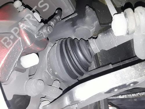 Used Right front driveshaft SKODA OCTAVIA II (1Z3) 2.0 TDI RS (170 hp) 31670230