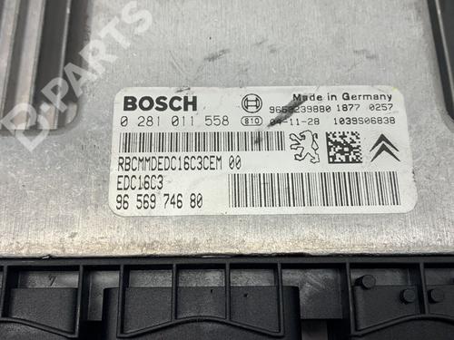 Engine control unit (ECU) PEUGEOT 407 (6D_) 1.6 HDi 110 (6D9HZC, 6D9HYC) | BP11007621M57 