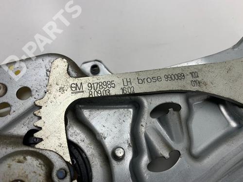 Front left window mechanism OPEL SIGNUM Hatchback (Z03) 2.2 DTI (F48) | BP11059188C22 