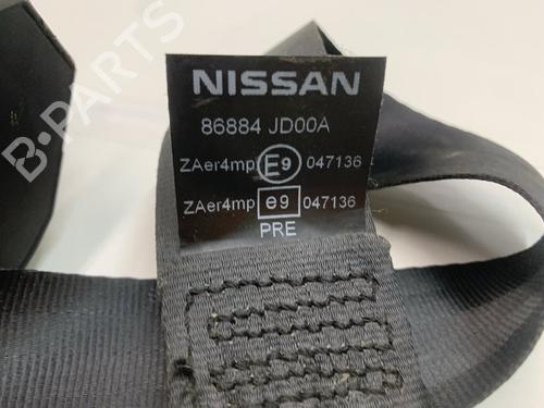 Front right seatbelt NISSAN QASHQAI / QASHQAI +2 I (J10, NJ10, JJ10E) 1.5 dCi | BP16837088I25 