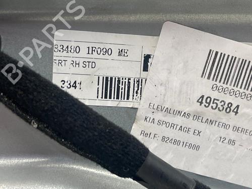 Front right window mechanism KIA SPORTAGE II (JE_, KM_) 2.0 CRDi 4WD | BP19107269C23 
