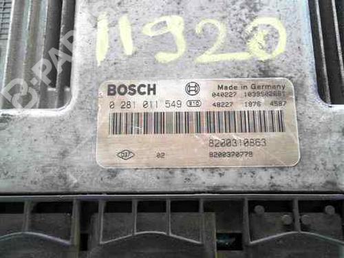 Engine control unit (ECU) RENAULT SCÉNIC II (JM0/1_)  | BP11001323M57 
