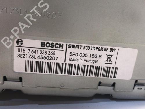 Radio SEAT LEON (1P1) 1.6 TDI | BP12434647E6 