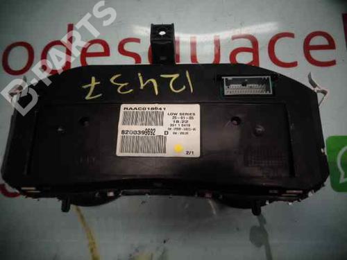 Instrument cluster RENAULT MEGANE II (BM0/1_, CM0/1_) 2.0 16V (BM0U, CM0U) | BP10998955C47 