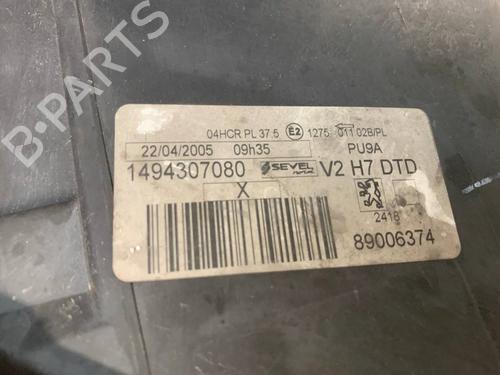 Right headlight PEUGEOT 807 (EB_) 2.2 HDi | BP23221840C29 