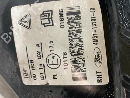Left headlight FORD FOCUS II (DA_, HCP, DP)  | BP16012293C28 