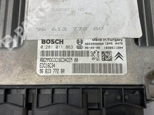 Engine control unit (ECU) CITROËN C4 I (LC_)  | BP11007814M57 