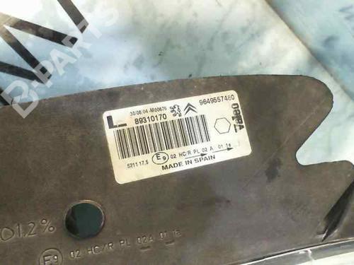 Left headlight CITROËN XSARA PICASSO (N68) 2.0 HDi | BP11006190C28 